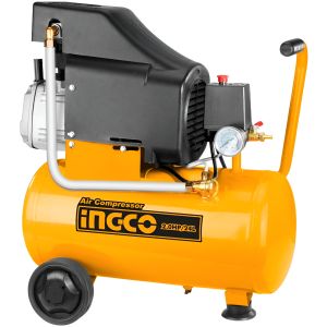 Compresor De Aire 24 Lts. 2 Hp Ingco * *