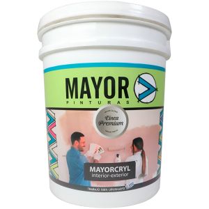 Pintura Exterior Interior 4lts Mayorcryl Ferreteria Chaplin