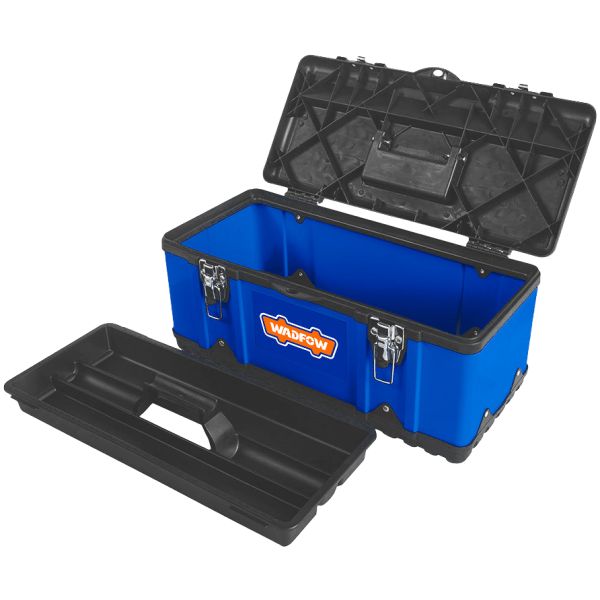Caja Herramientas 15.5 Metal Y Plastico Wadfow Wtb6a16