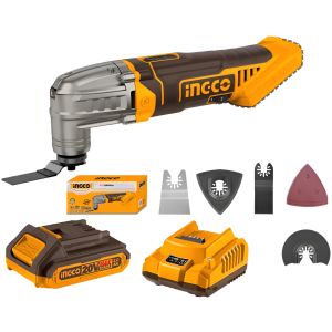 Multifuncion 20v + Bat + Carg Multi Tool Ingco Cmli2022