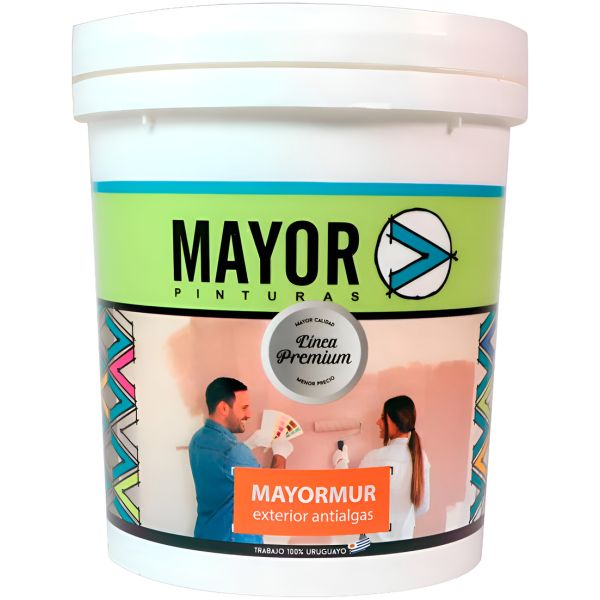 Pintura Exterior Mayormur Antialgas Mayor 20lt