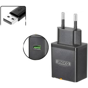 Cargador 5v 2amp Usb Para Bat Tipo C Ingco Fcli120502
