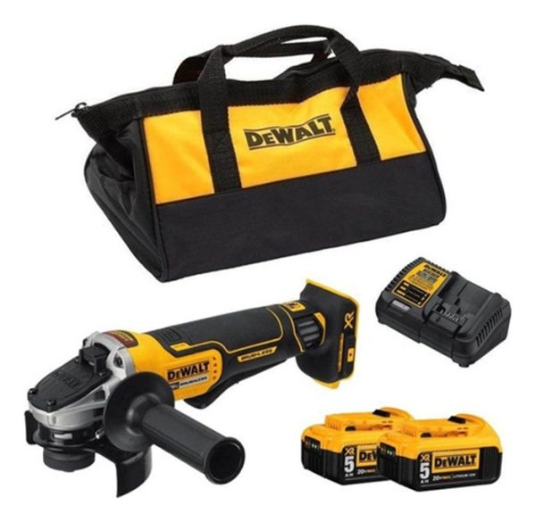 Amoladora Angular Dewalt Dcg413p2 Inalambrica 115mm 20v - Imagen 4