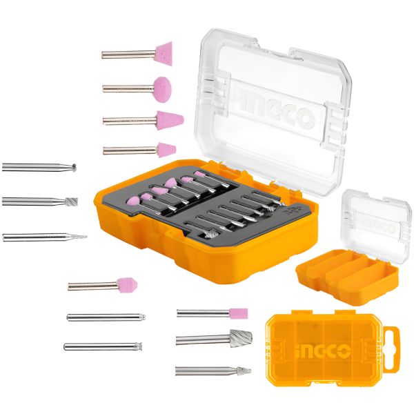 Set 13 Piezas Accesorios Mini Torno Ingco Akmg2013
