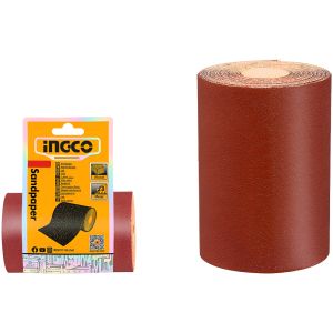 Rollo Lija 11.5x500cm Ingco Grano 120 Al 240
