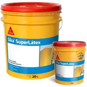 Pintura Latex Interior/exter Superlatex Lavable 20+4lts Sika