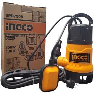 Bomba Sumergible Aguas Sucias 750w Ingco -ferreteria Chaplin