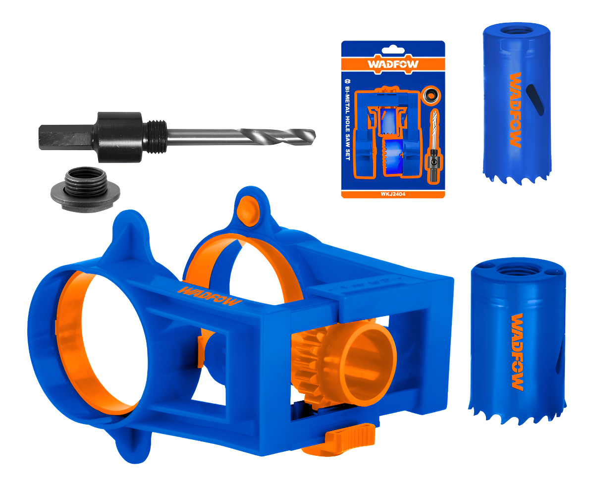 Set 4pcs Sierras Para Instalacion Cerraduras Wadfow Wkj2404