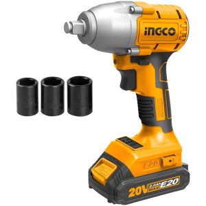 Llave De Impacto A Bateria E20 1/2 Ingco Ciwlie2001