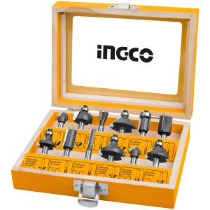 Kit 12 Fresas 8mm Ingco Akrt1211