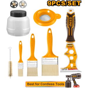 Set 9pcs Herramientas De Pintar Ingco - Ferreteria Chaplin