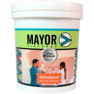 Pintura Exterior Mayormur Antialgas Mayor 4lt