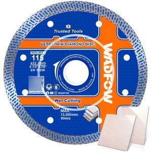 Disco Diamantado Ultrafino 4 1/2 Universal Wadfow Wdc4k02