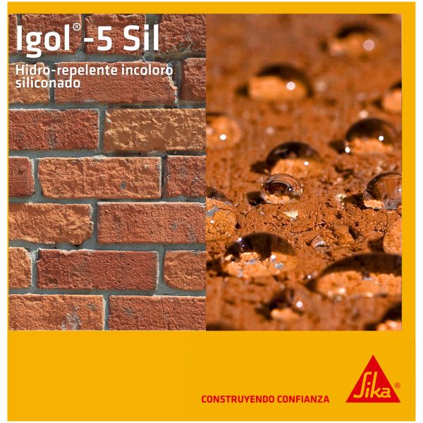 Impermeabilizante Ladrillos Incoloro Igol-5-sil Sika 20lt - Imagen 3