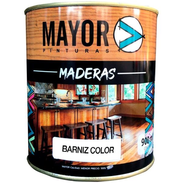 Barniz Para Madera Con Color Mayor 3.6lt - Imagen 2