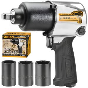 Llave De Impacto Neumatica 1/2 Ingco Industrial Aiw12561