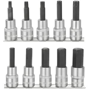 Set 10 Pcs Dados Crique Punta 1/2 Cr-v Wadfow Wst1412
