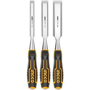 Juego De 3 Piezas De Cinceles Formones Ingco Hktwcs301