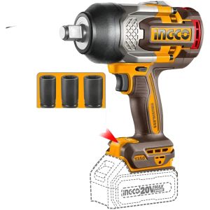 Llave De Impacto Inalámbrica Ingco Industrial Ciwli201351