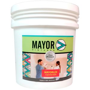 Pintura Mayorlex Superlavable Mate Mayor 10lt