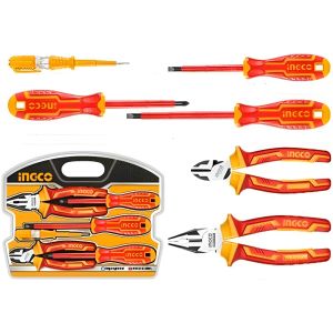 Set Juego 6 Herramientas Aisladas Ingco Hkist3061