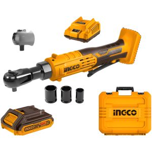 Llave Criquet A Bateria 20v P20s Ingco Con Batería Cargador