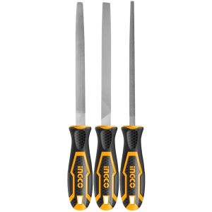 Juego De 3 Limas 8'' Para Metal Ingco Hktfs1308