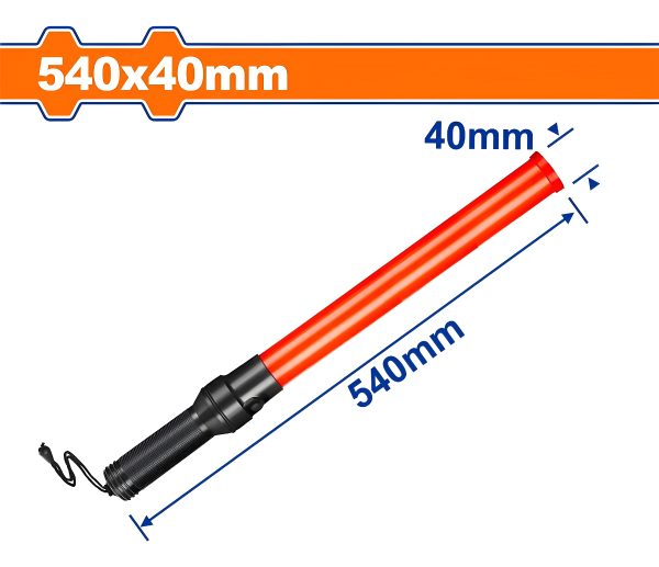Baston Linterna Luminoso Control De Trafico Wadfow Wyj3a54 - Imagen 2
