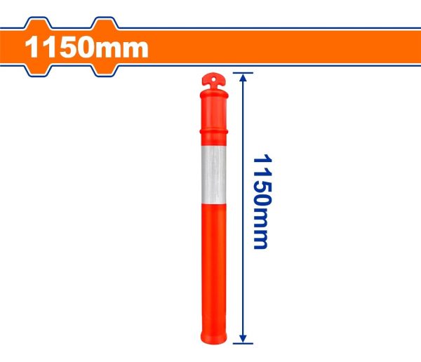Poste Trafico 1.15m Seguridad Reflectivo Wadfow Wyj2a11 - Imagen 2