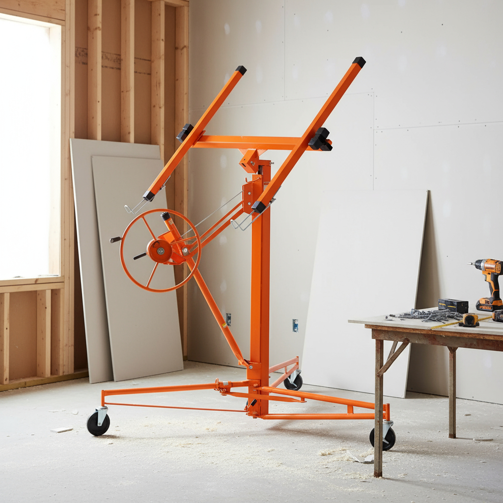 Elevador De Placas De Yeso 68kg Lusqtoff 3.35 Metros - Imagen 2