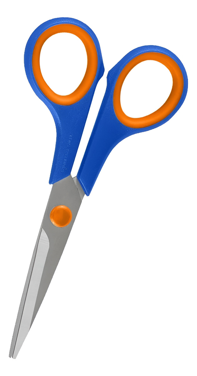 Tijera Doméstica Papel Wadfow Wsx2607 Color Azul