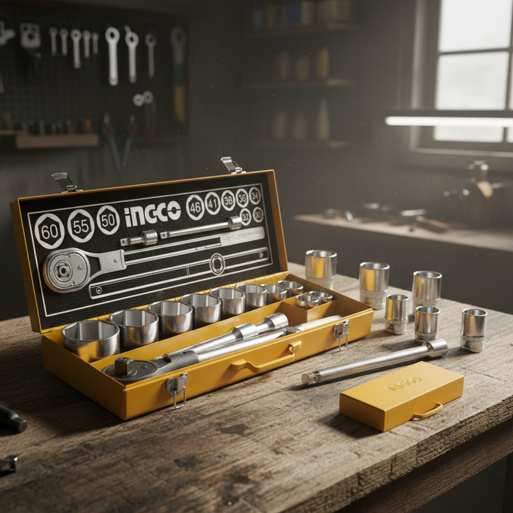 Juego De Dados 15pcs 3/4 Ingco Hkts034151 - Imagen 3