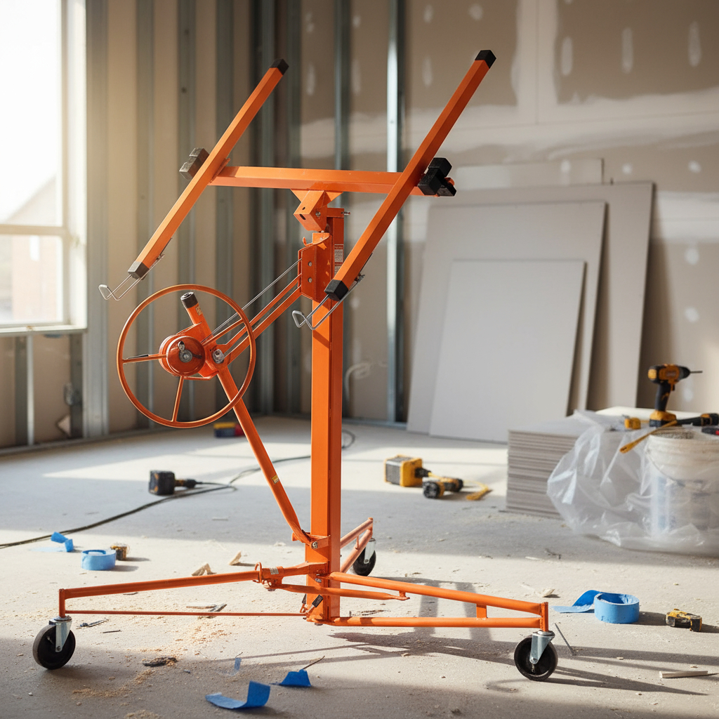 Elevador De Placas De Yeso 68kg Lusqtoff 3.35 Metros - Imagen 7