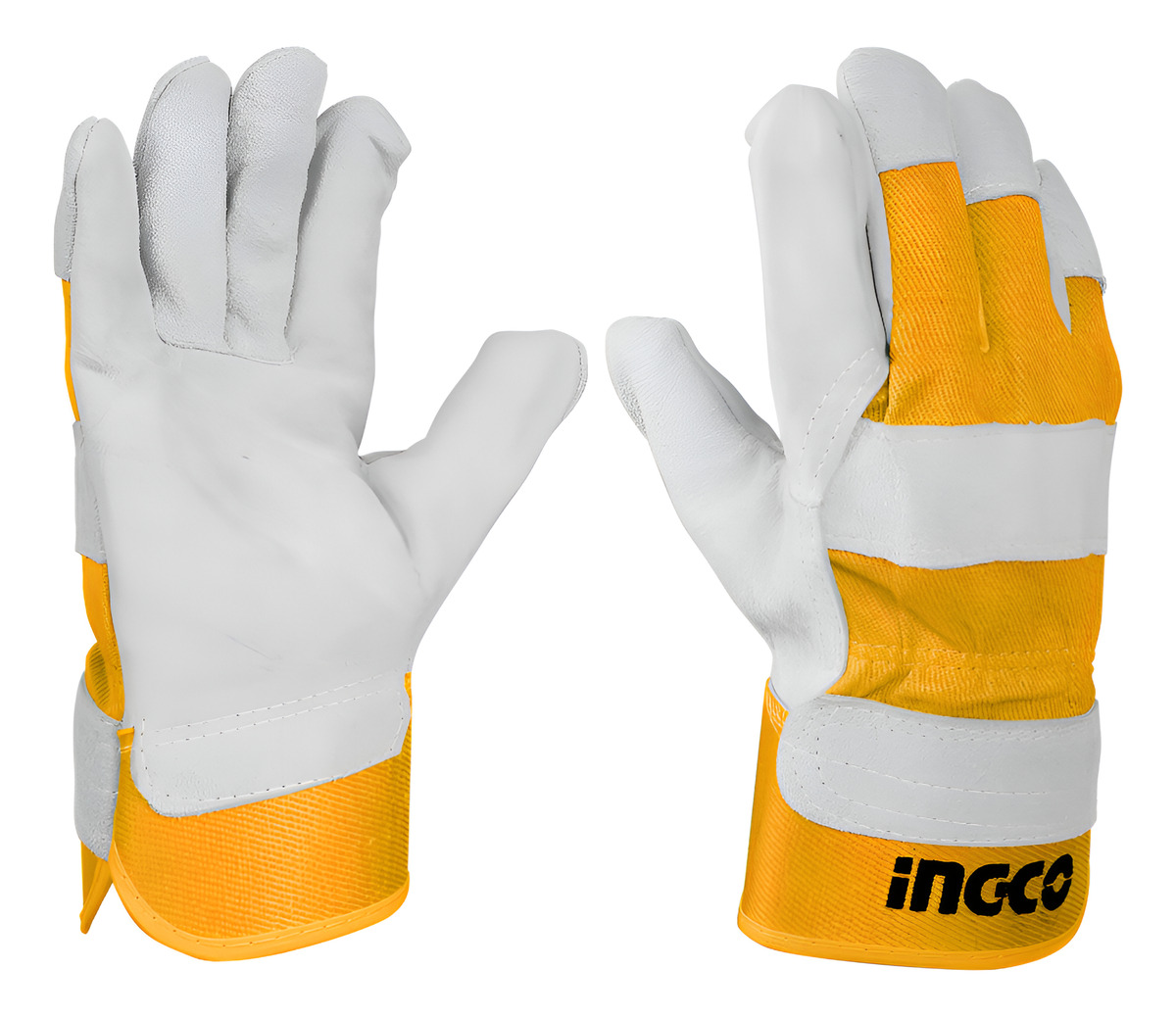 Guantes De Cuero Talle 10.5 Ingco Hgvc01
