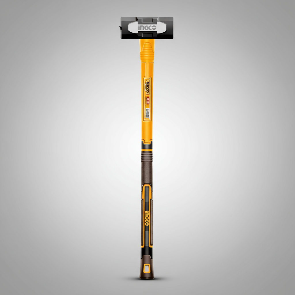 Marron 10lb 4500g C/mango De Fibra Ingco Hsm81498 - Imagen 4