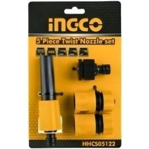Juego Puntero Y Acoples P Manguera 1/2 Ingco Hhcs05122