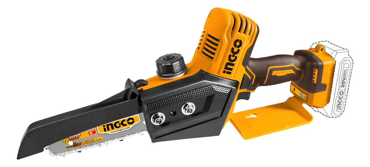 Mini Motosierra 20v P20s 6 C 2 Xbat Carg Ingco Cgsli20686