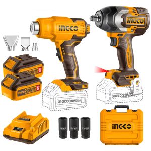 Kit Llave Impacto 850nm + Pis. Calor Brushless Cosli240489