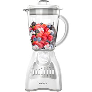 Licuadora 1.5l 650w Con Jarra D Vidrio 10 Velocidades Wadfow