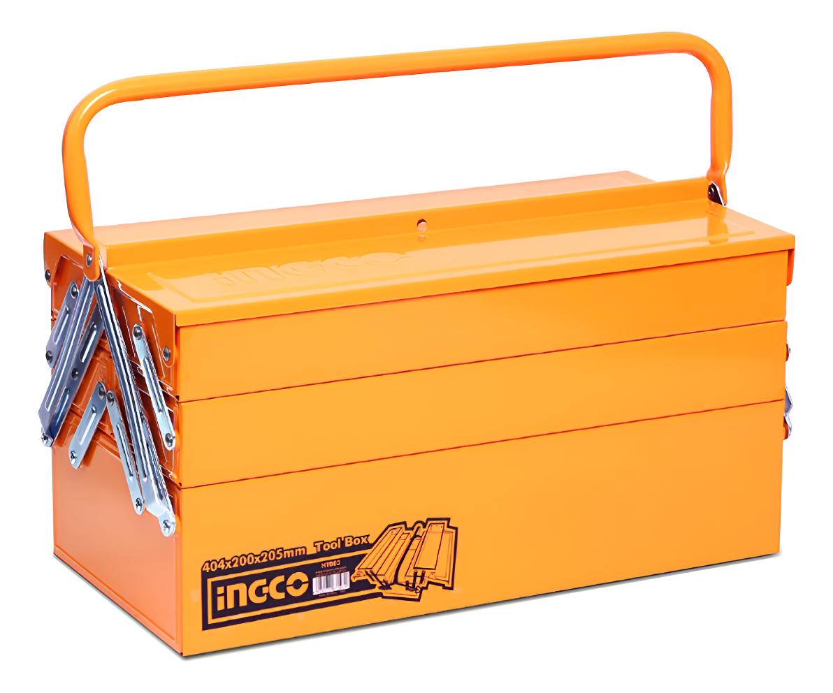 Caja Valija Herram Metálica Plegable 3 Niveles Htb03 -