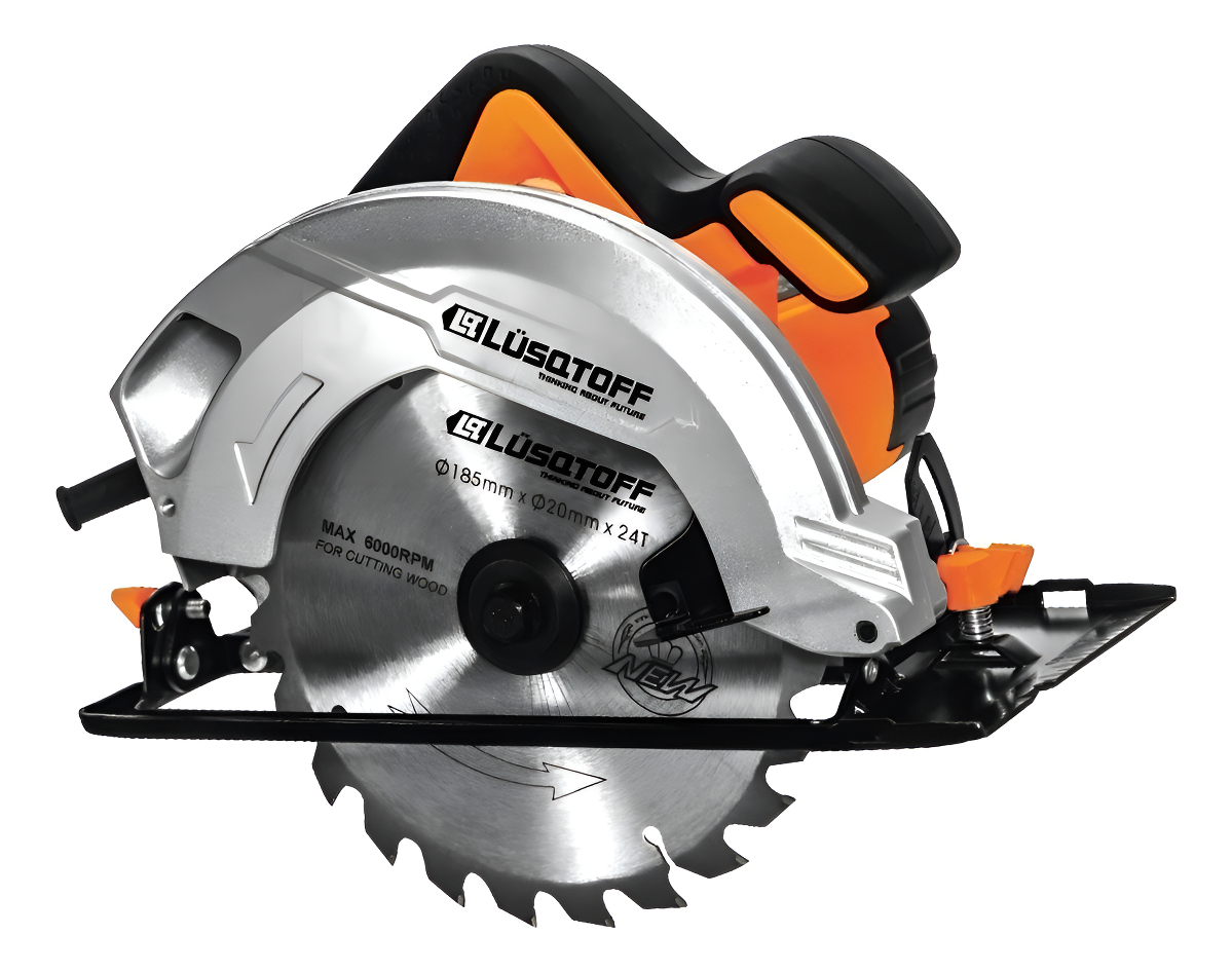 Sierra Circular Eléctrica Lüsqtoff Csl1500-8 185mm 1500w