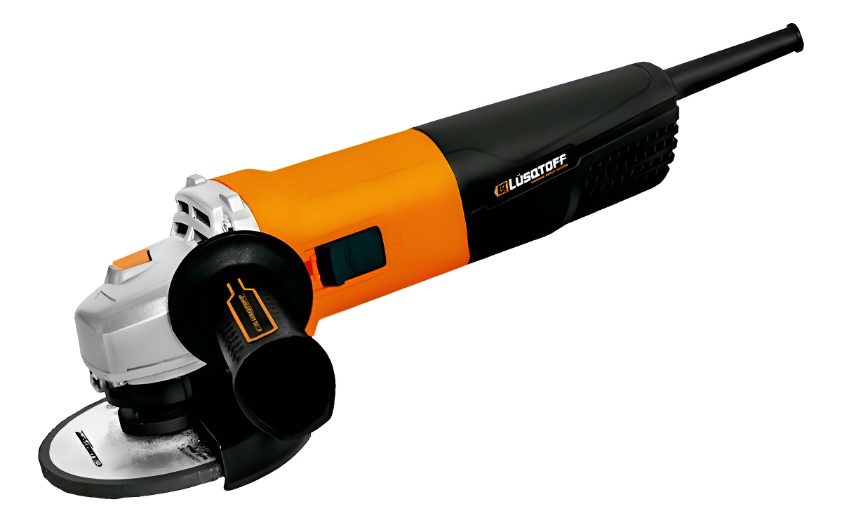 Amoladora Angular Lüsqtoff Aml1010-8 De 50 Hz Color Naranja