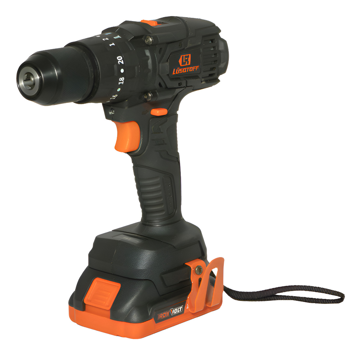 Taladro A Batería Con Percutor Lusqtoff Til80-9bk