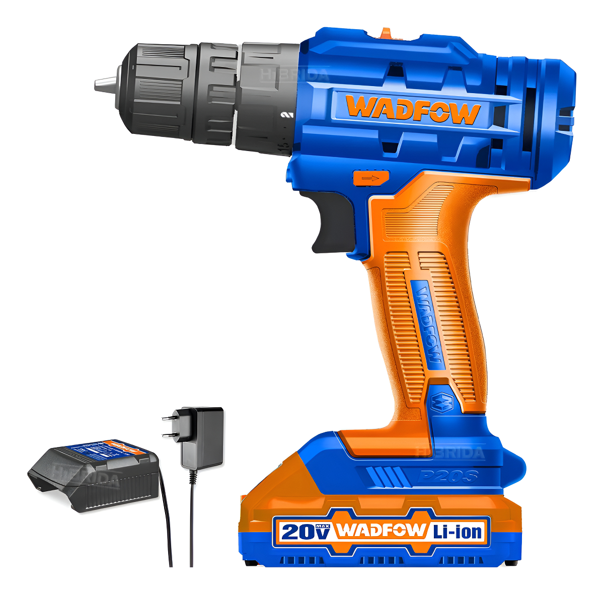 Taladro Atornillador A Batería 20v P20s Wadfow Wcdp511