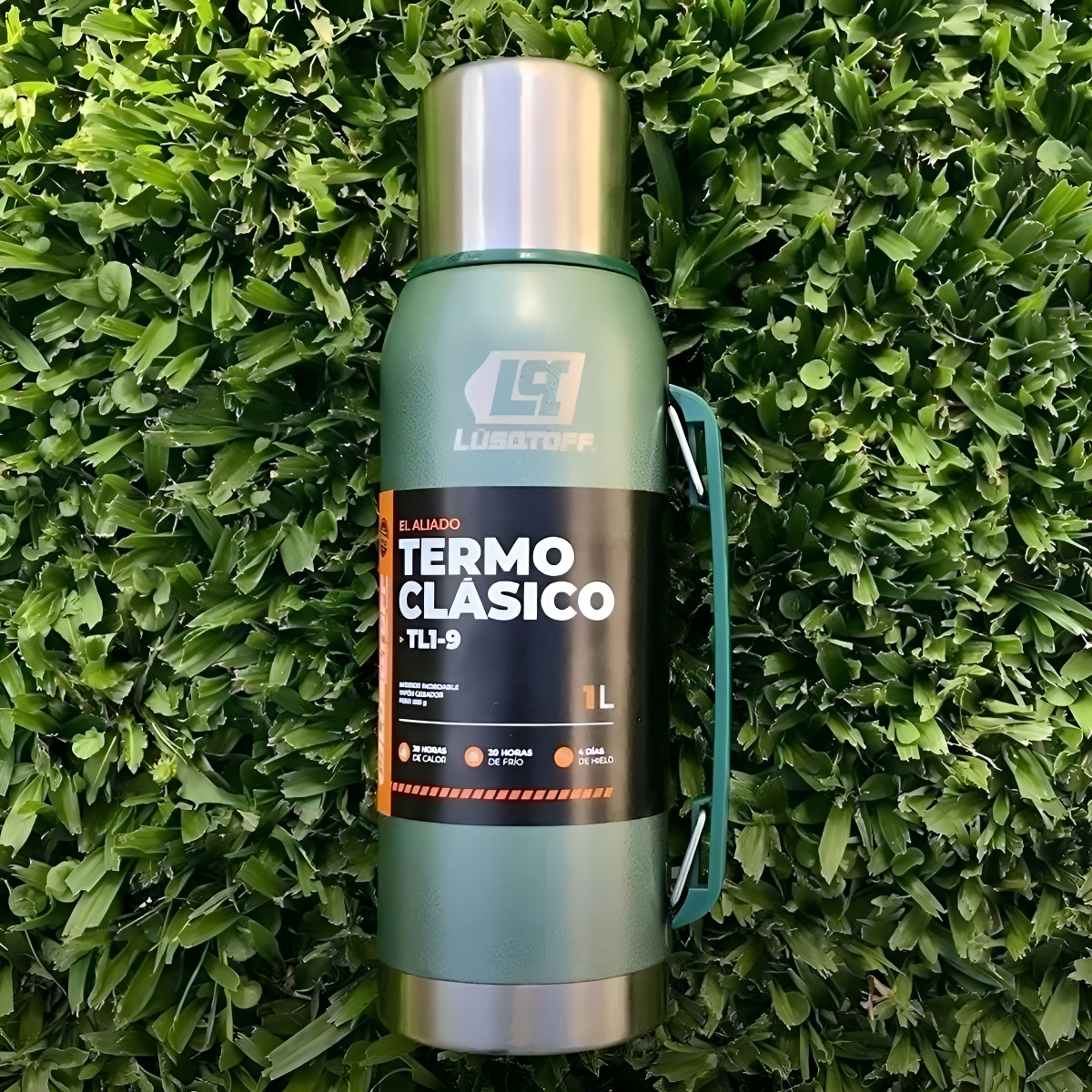 Termo 1 Litro Acero Inoxidable Lusqtoff Frio Y Calor - Imagen 12
