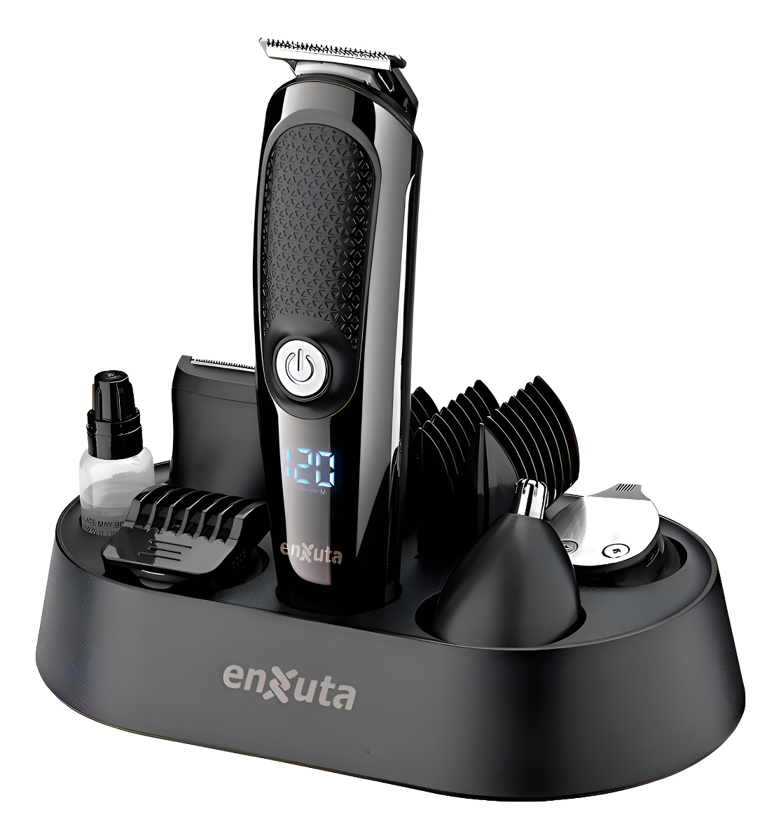 Cortapelo Enxuta 5en1 Cabezales Intercambiables, Recargable